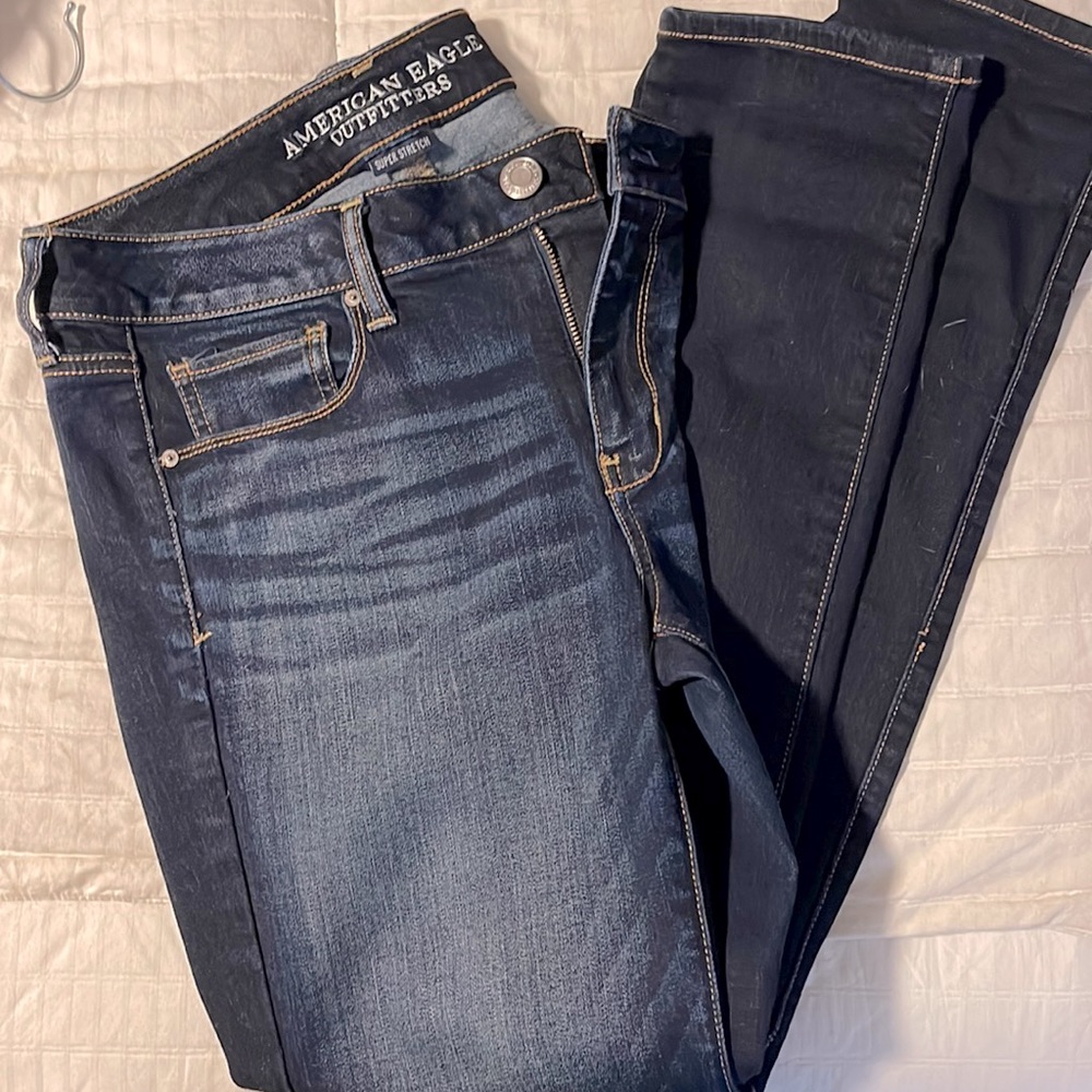American Eagle Dark-wash Skinny Jeans